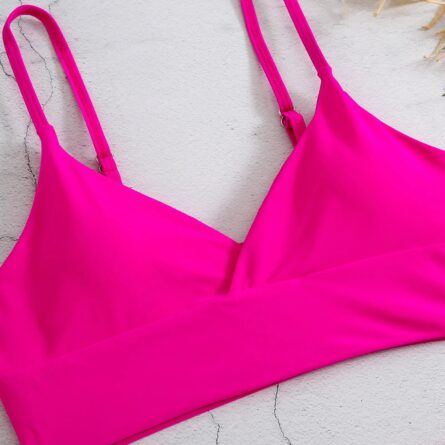 Amy Solid High Waist Bikini - Image 7