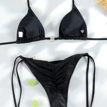 Exotic Sunset Triangle Chains Brazilian Bikini – Bild 29