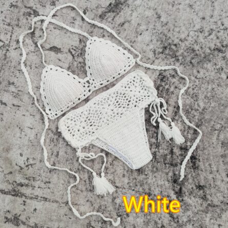 Beach Bliss Crochet Boho Bikini - Image 11