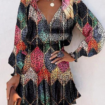 Radiant Ruffles Mini Dress - Image 28