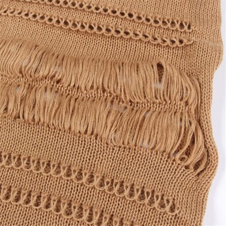 Sunset and Swim Sexy Fringe Tassel Crochet Beach Cover Up Dress - Image 23