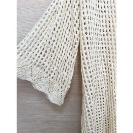 Amelia See Through Crochet Beach Cover Up - Image 10