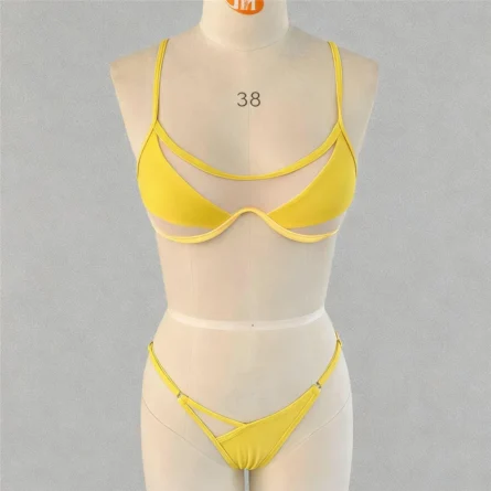 Leave Me in the Sunshine Semi Transparent Bikini - Image 9