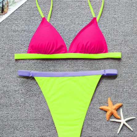 Color block Sexy Two-piece Bikini – Bild 10