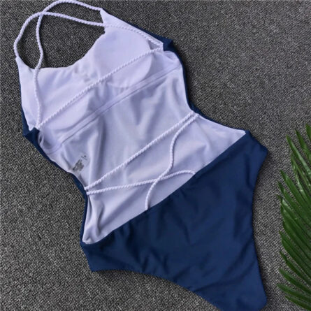 Sunset and Swim Sexy Strappy Open Back One Piece Swimsuit - Image 39
