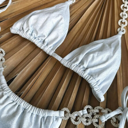 Sunset Luxury Diamond Rhinestone Bikini - Image 2