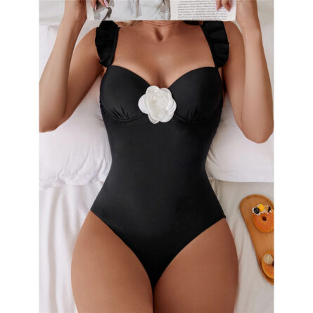 Elegance in Bloom One-Piece Swimsuit – Bild 5