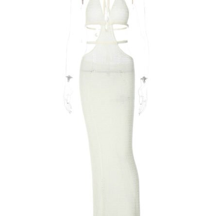 Italian Romance Crochet Cut Out Dress - Image 31