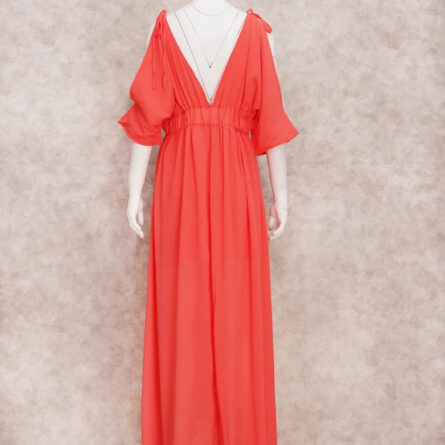 Boho Summer Chiffon V-Neck Tunic Dress - Image 35