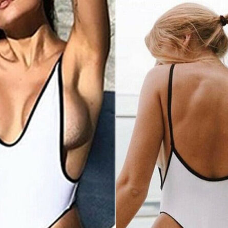 Malibu Sexy High Cut Micro Thong Swimsuit – Bild 7