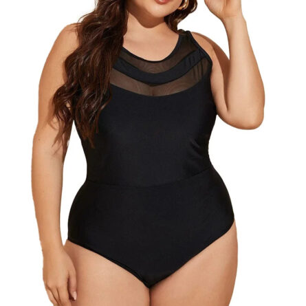 Sienna Mesh Plus Size Swimsuit - Image 10