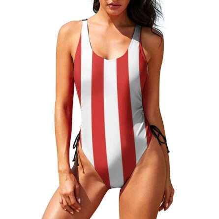 Classic Stripes One-Piece Swimsuits - Image 8