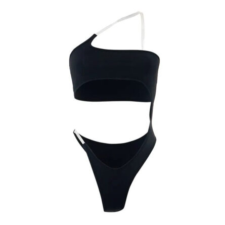 Monte Carlo One-Shoulder Cut Out Swimsuit Bikini - Image 6
