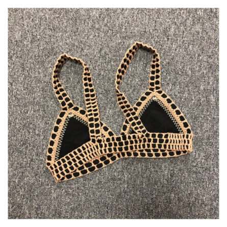 Navy Dreams Crochet Neoprene Bikini - Image 16