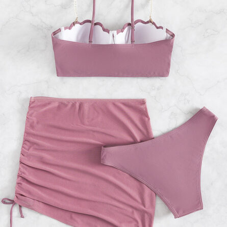 Mermaid Pearl Dreams Sexy Push Up 3 Piece Bikini – Bild 16