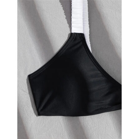 Monochrome Luxe Band Bikini Set – Bild 8