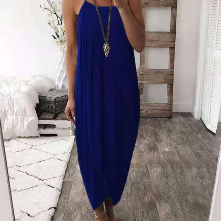 Effortless Flow Slit Maxi Dress - Image 17