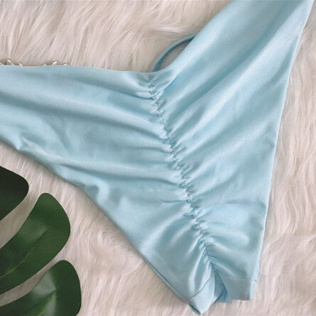 Underboob Shiny Rhinestone Scrunch Butt Bikini - Image 18