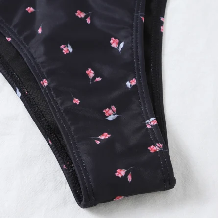 Coastal Blossom Cute Bikini Set - Image 17