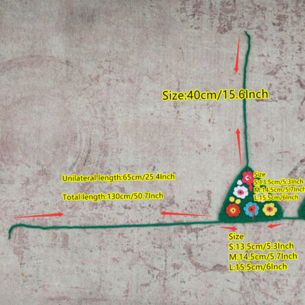 Stunning Handmade Flower Crochet Bikini - Image 8