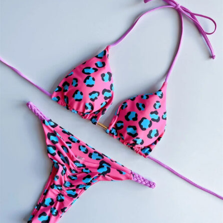Leopard Love Brazilian Bikini Set – Bild 3