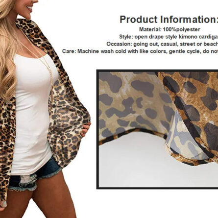 Sunset and Swim Flowy Kimono Cardigan Beach Cover Up - Image 14