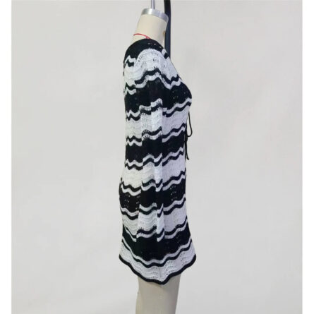 Ripple Effect Crochet Dress - Image 2