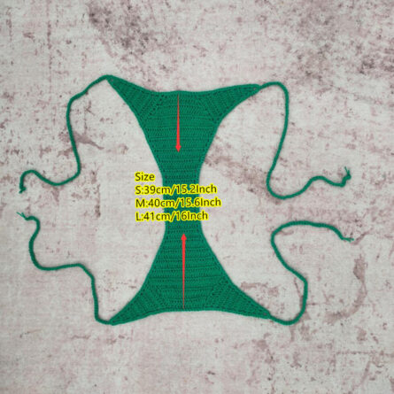 Stunning Handmade Flower Crochet Bikini - Image 9