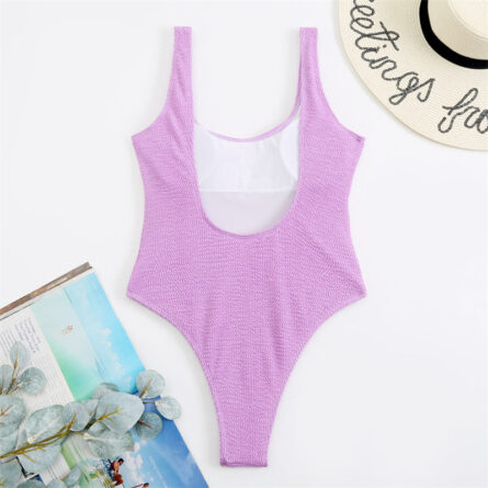 Malibu Sexy Solid One Piece Swimsuit – Bild 27