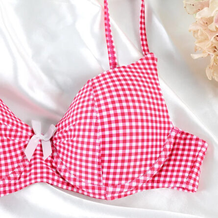 Plaid Ruffle Charm Waist Bikini Set – Bild 12