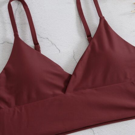 Amy Solid High Waist Bikini - Image 11