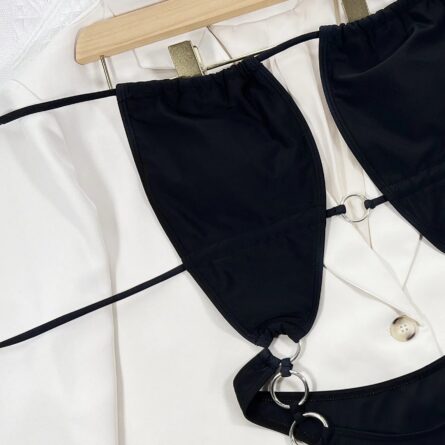Temptation O Ring Elegance Cut Out One-Piece Swimsuit - Image 12