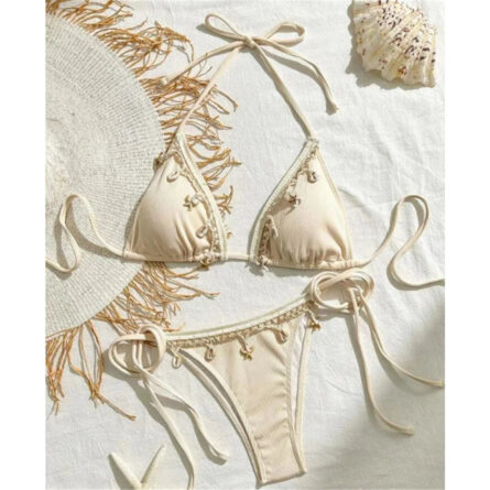 Seashell Love Halter Bikini - Image 15
