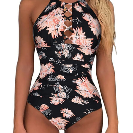 Gorgeous DD+ Halter One Piece Swimsuit – Bild 3