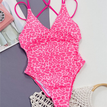 Bahamas Backless Strappy Thong Swimsuit - Image 14