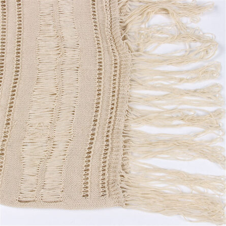 Sunset and Swim Sexy Fringe Tassel Crochet Beach Cover Up Dress - Image 16