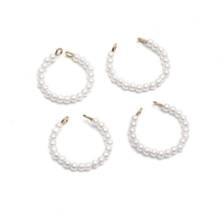 Celestial Pearls Boho Knuckle Rings Set - Image 6
