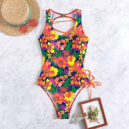 Anguilla Cut Out Open Back Swimsuit - Image 16