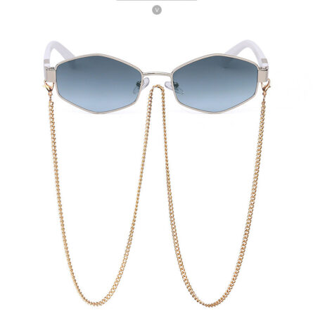 Sunshine Goddess Punk Sunglasses with Chain – Bild 39