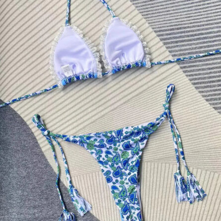 Sweet Moments Thong Wrap Around Strappy Micro Kini – Bild 3