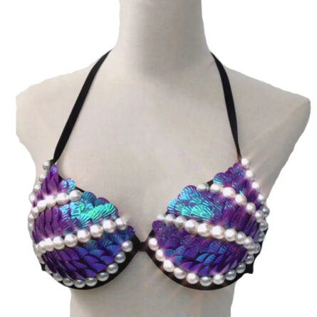 Celestial Sea Goddess Mermaid Bikini Top – Bild 6