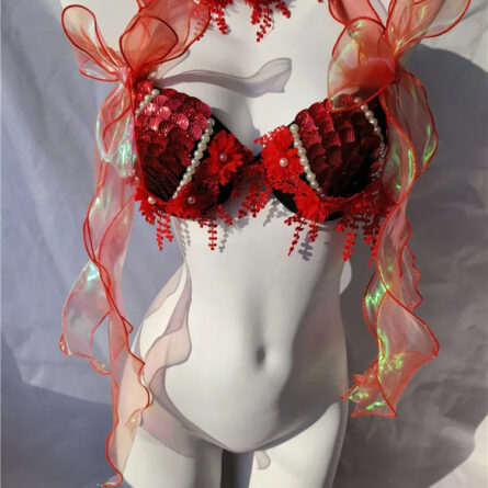 Fantasy Tide Mermaid Bikini Luxe Top – Bild 3
