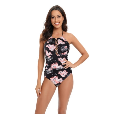 Gorgeous DD+ Halter One Piece Swimsuit – Bild 21