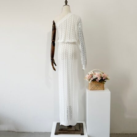 Maldives Calling Crochet Beach Bikini Cover Up White Crochet Dress – Bild 22