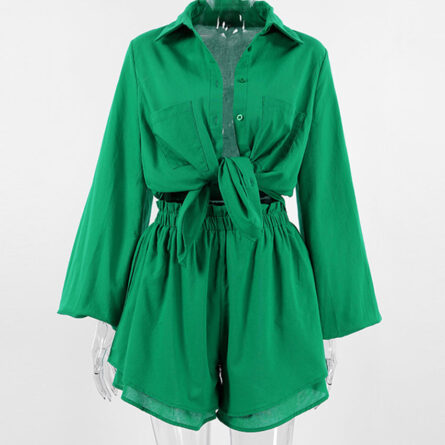 Boho Chic Bliss Summer Shorts Set - Image 26