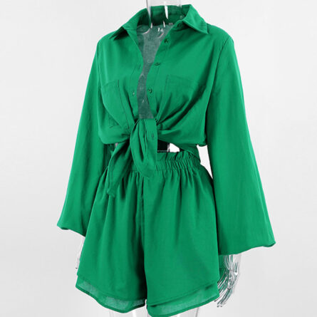 Boho Chic Bliss Summer Shorts Set - Image 27