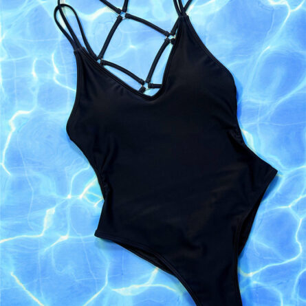 Bahamas Backless Strappy Thong Swimsuit - Image 19