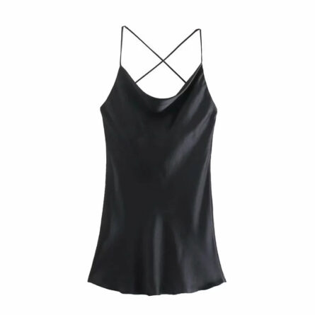 Forever Summer Satin Dress - Image 7