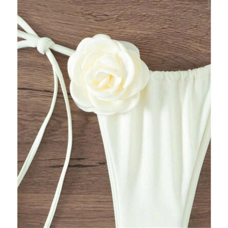 Rose Charm Halter Triangle Bikini – Bild 25