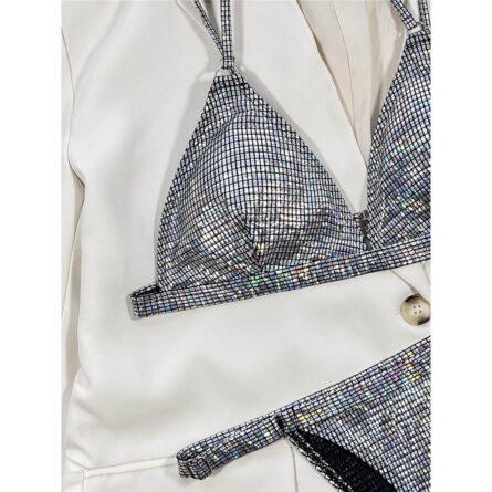 Sexy Sequins High Cut Bikini – Bild 20
